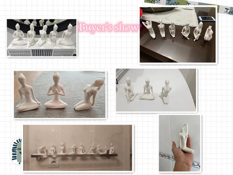 Yoga Pose Figurine