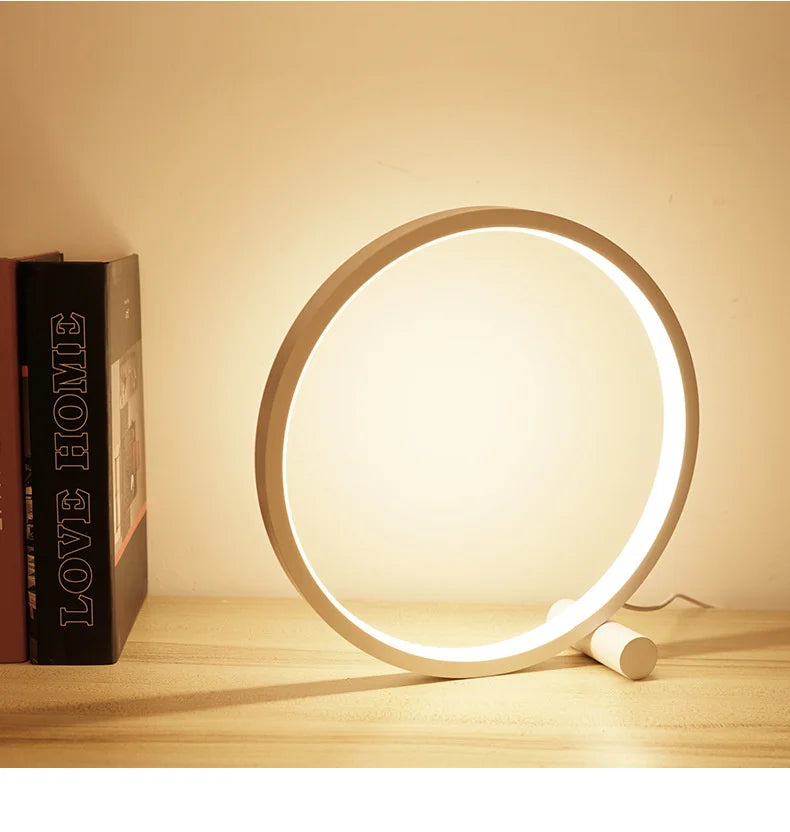Round Ring Table Lamp