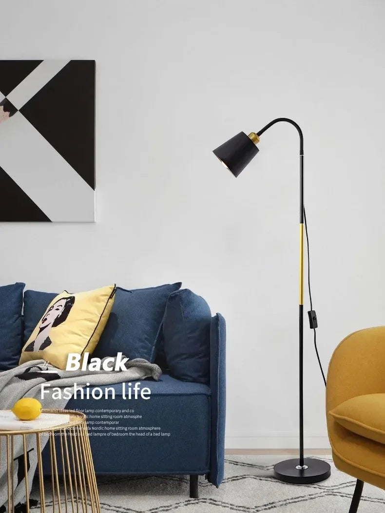 Modern Iron Floor Lamp