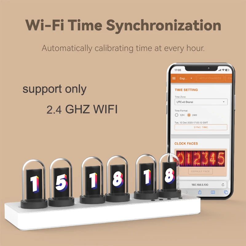 WiFi RGB Clock