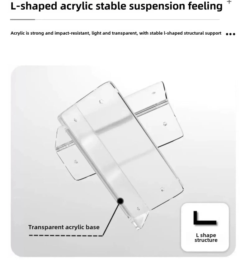 Clear Acrylic Monitor Stand