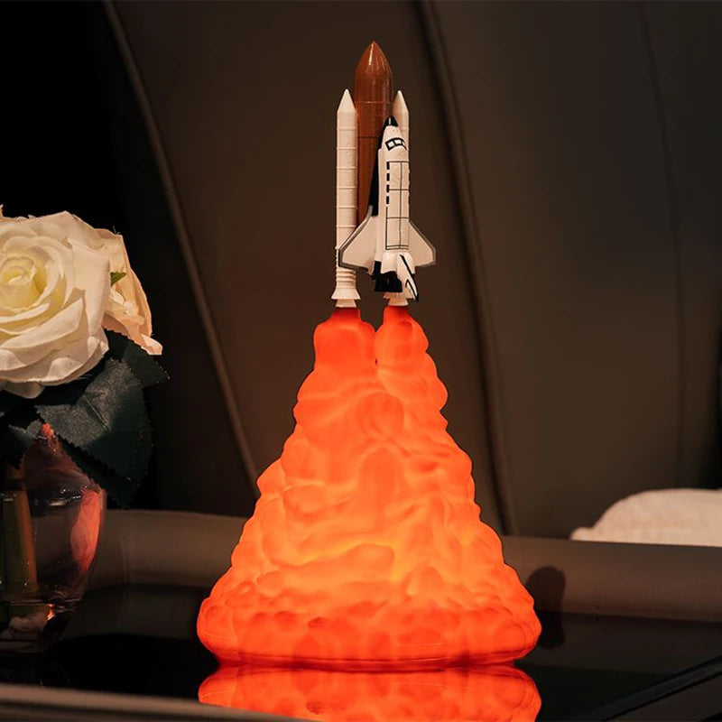 Rocket Night Lamp