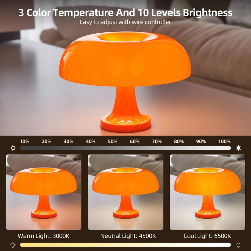 Bauhaus Mushroom Lamp