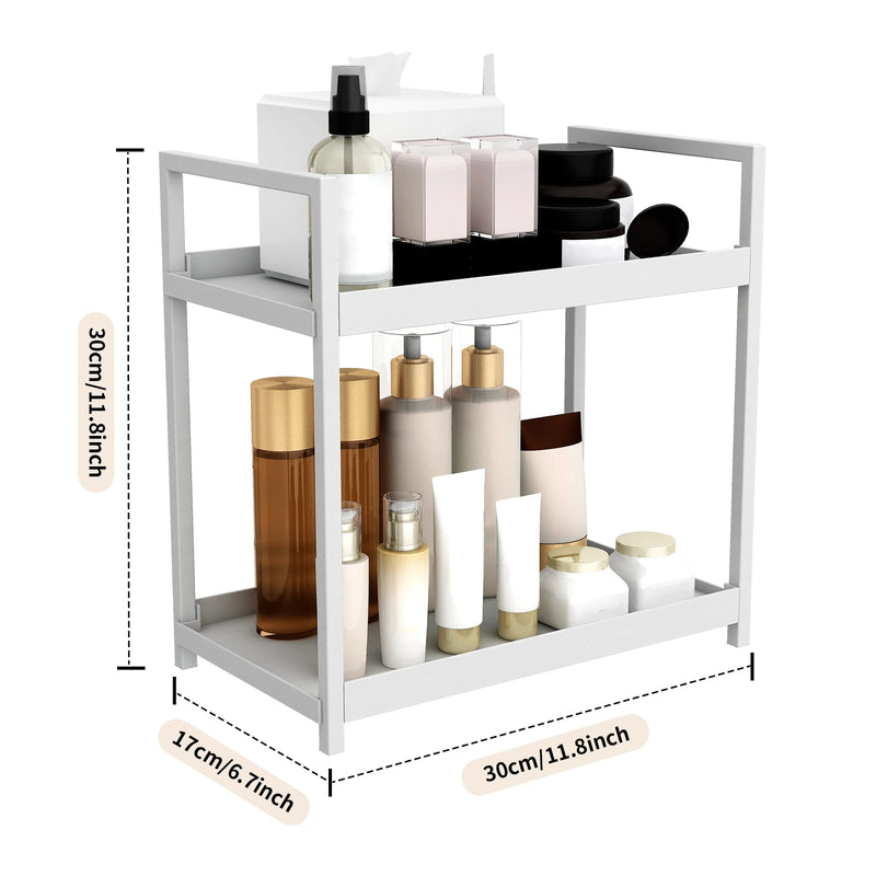 2-Tier Metal Desktop Organizer