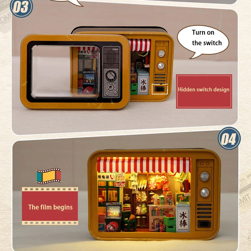 DIY Miniature Dollhouse Kit