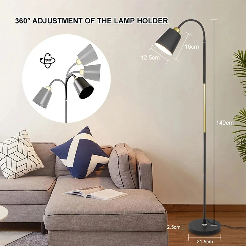 Modern Iron Floor Lamp