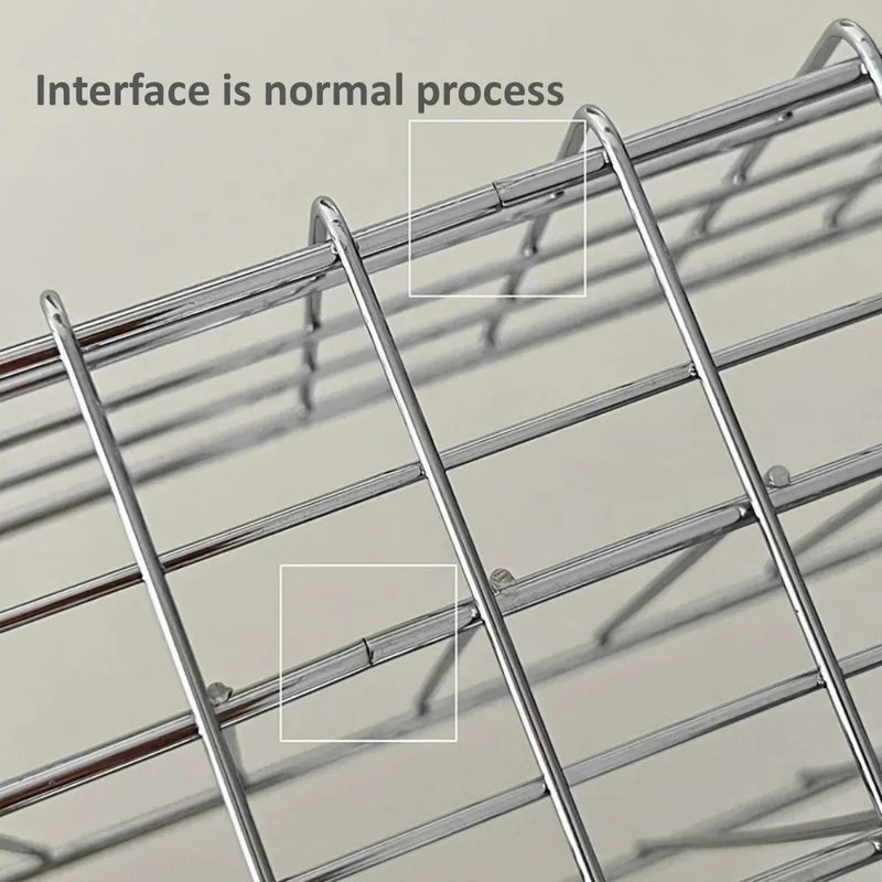 Metal Mesh Organizer Rack
