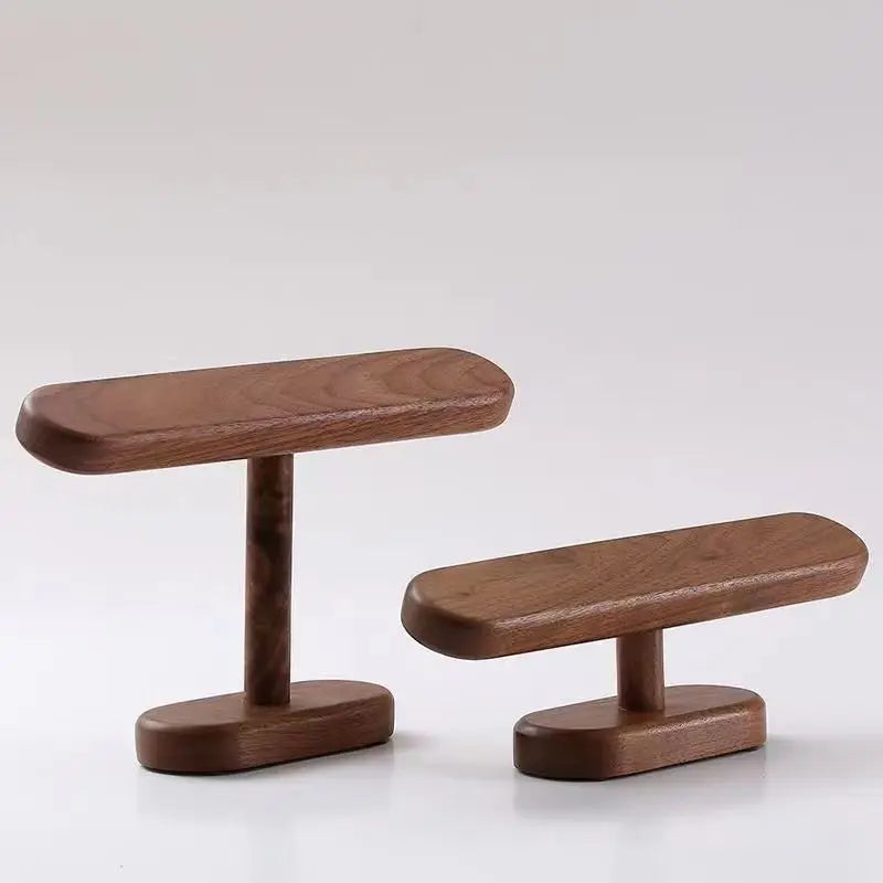 Walnut Watch Display Stand