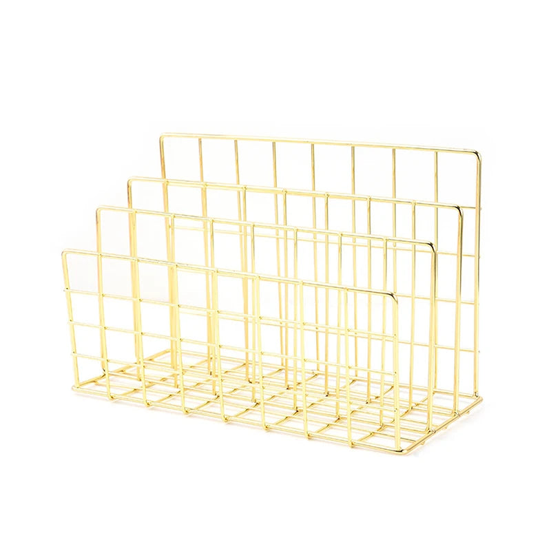 Minimalist Iron Desk Rack