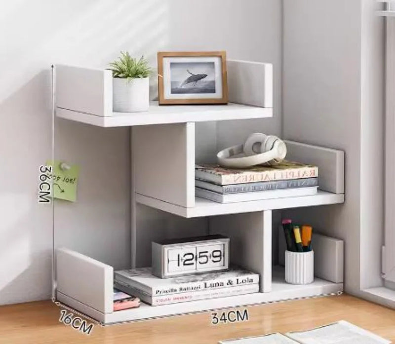 Bamboo Desk Bookshelf