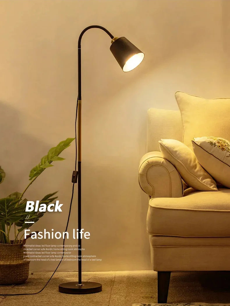 Modern Iron Floor Lamp