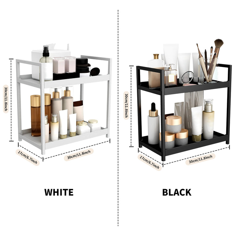 2-Tier Metal Desktop Organizer