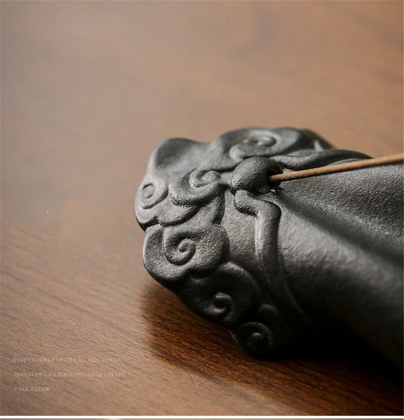 Ceramic Buddha Hand Incense Burner
