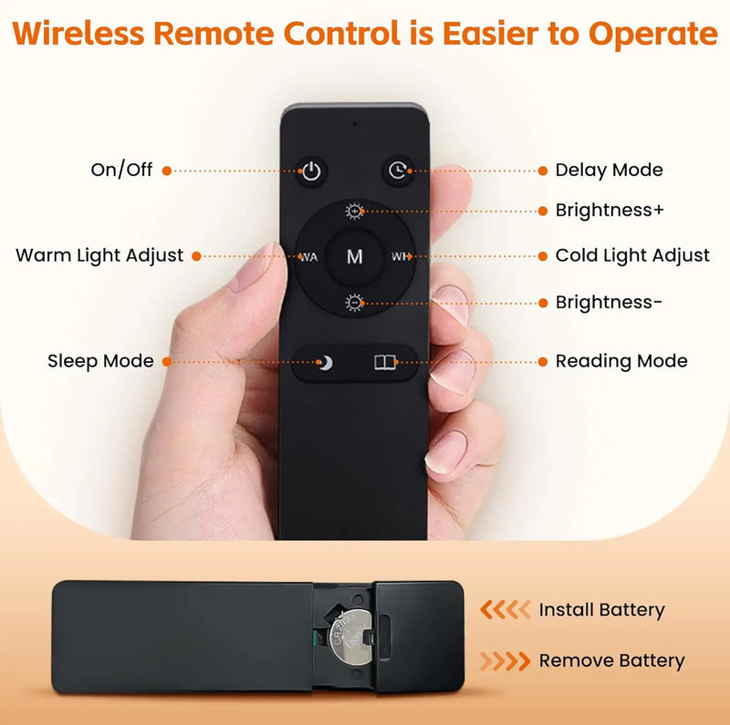 Desk Lamp with Remote