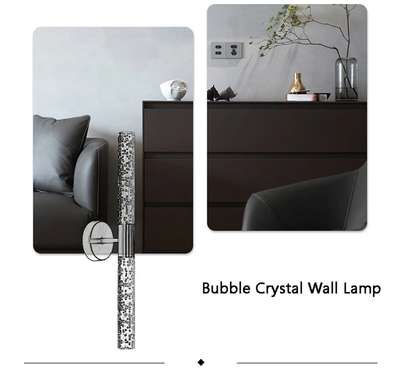 Nordic Crystal Wall Lamp