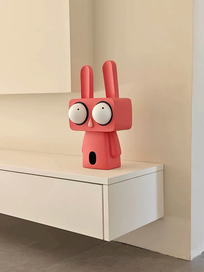 Abstract Rabbit Ornament