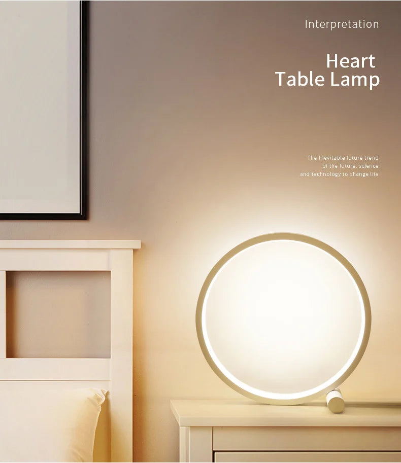 Round Ring Table Lamp