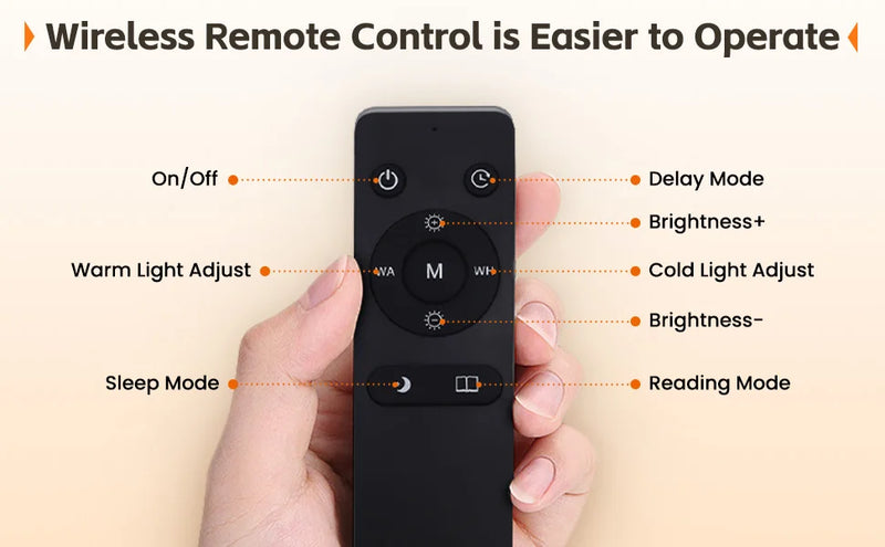 Desk Lamp with Remote