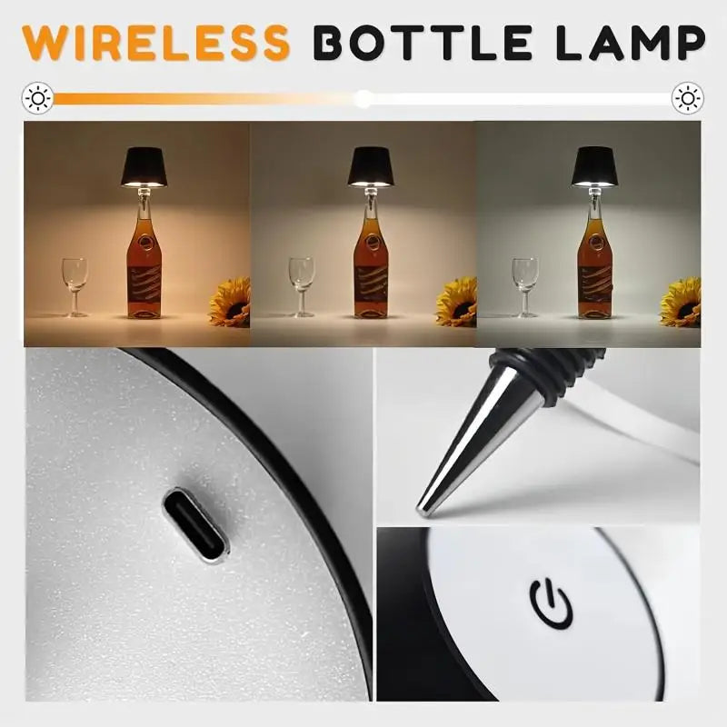 Wine Bottle LED Lamp
