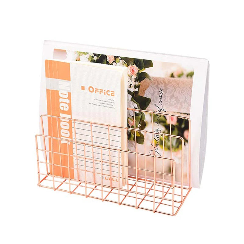 Minimalist Iron Desk Rack
