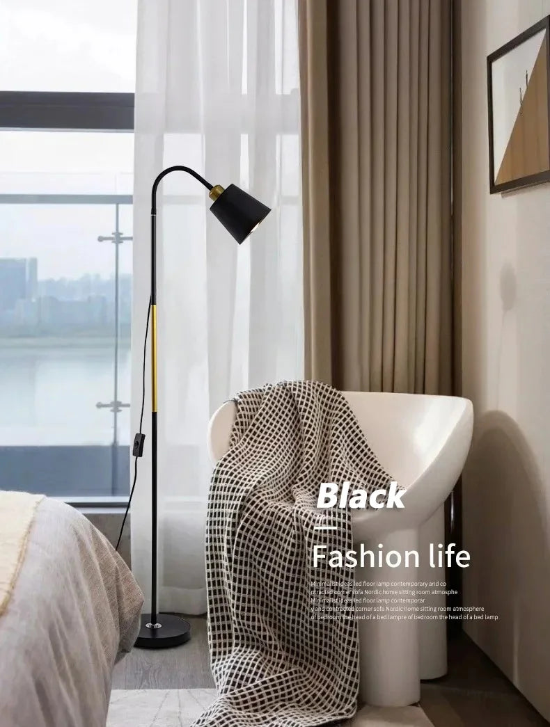 Modern Iron Floor Lamp