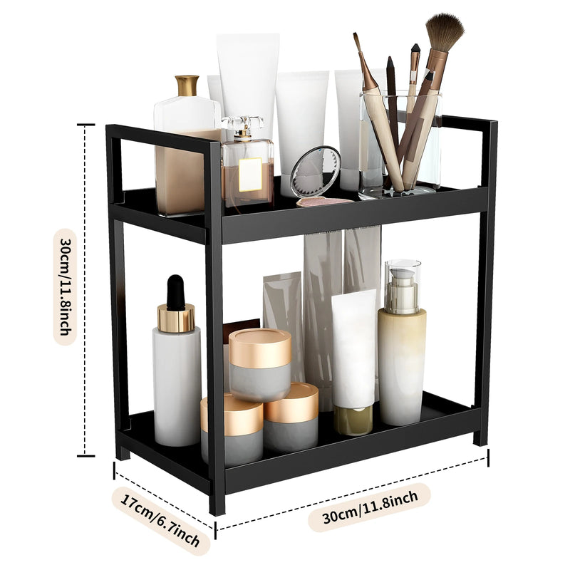 2-Tier Metal Desktop Organizer