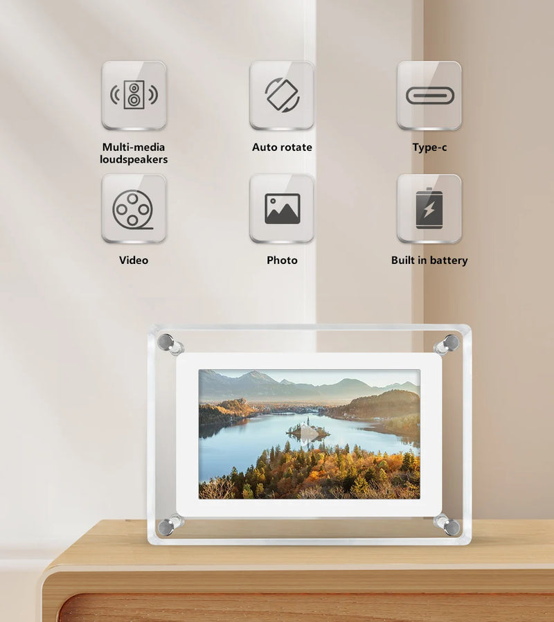 Acrylic Digital Photo Frame