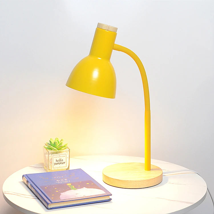 Wood & Iron Desk Lamp