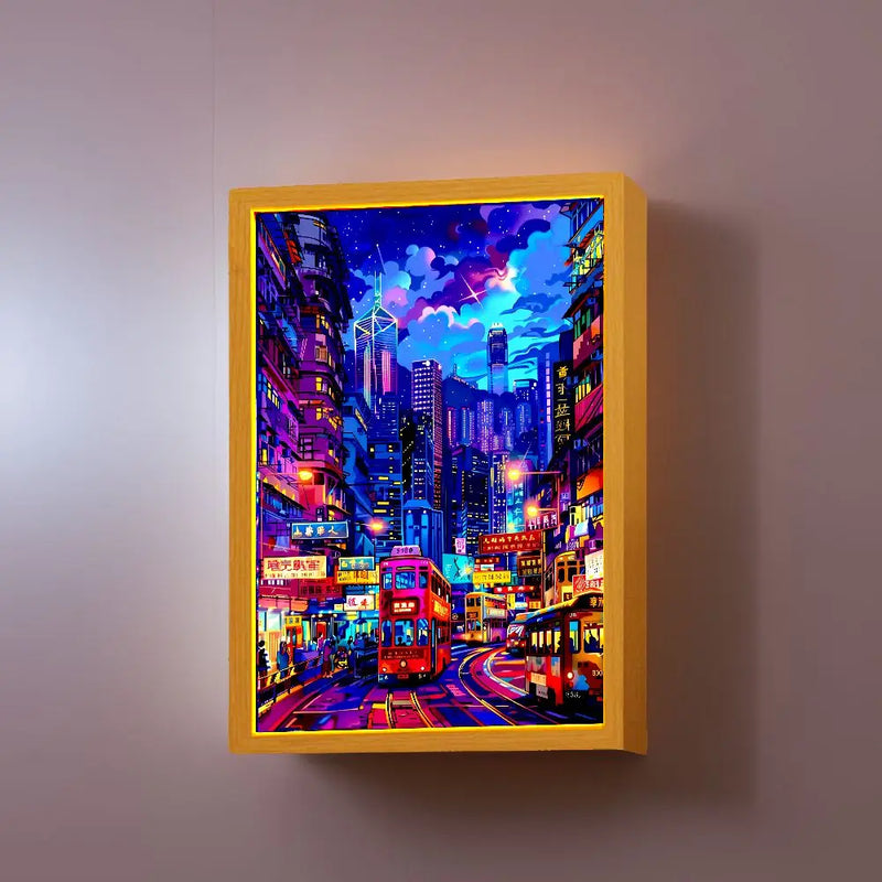 Hong Kong LED Painting