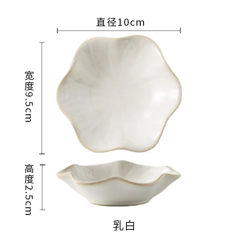 Lotus Ceramic Jewelry Tray