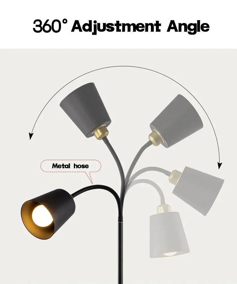 Modern Iron Floor Lamp