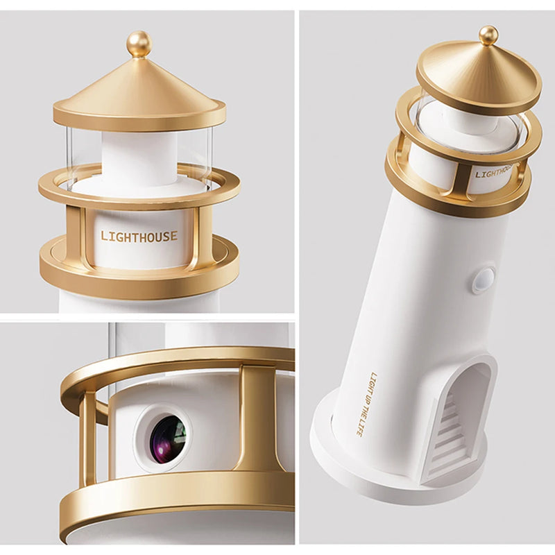 Bluetooth Moon Lighthouse Lamp