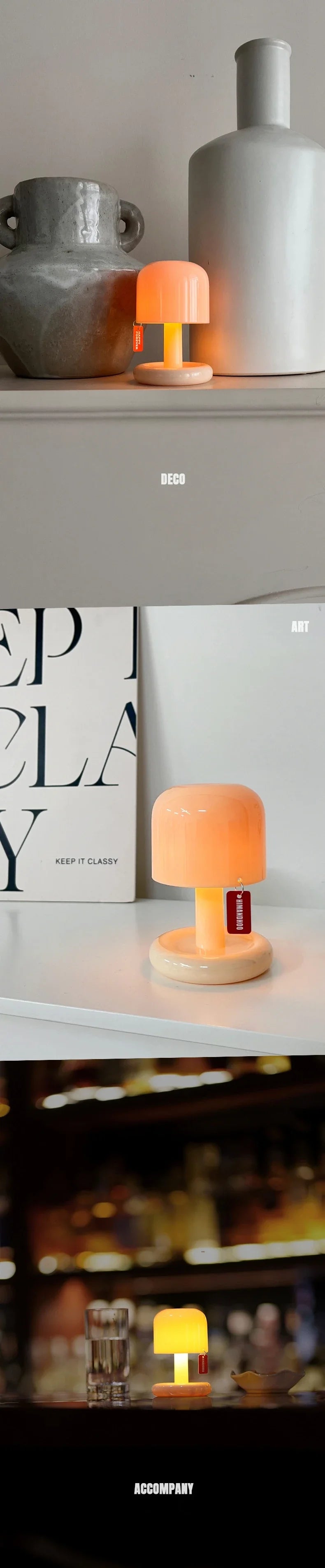 Mini Mushroom Sunset Lamp
