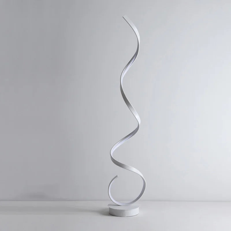 LED Spiral Floor Lamp