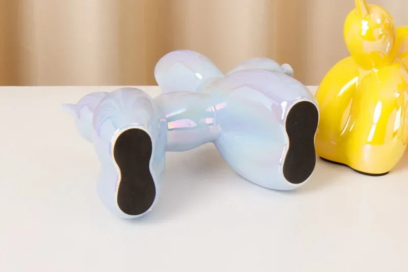Ceramic Balloon Dog Statue