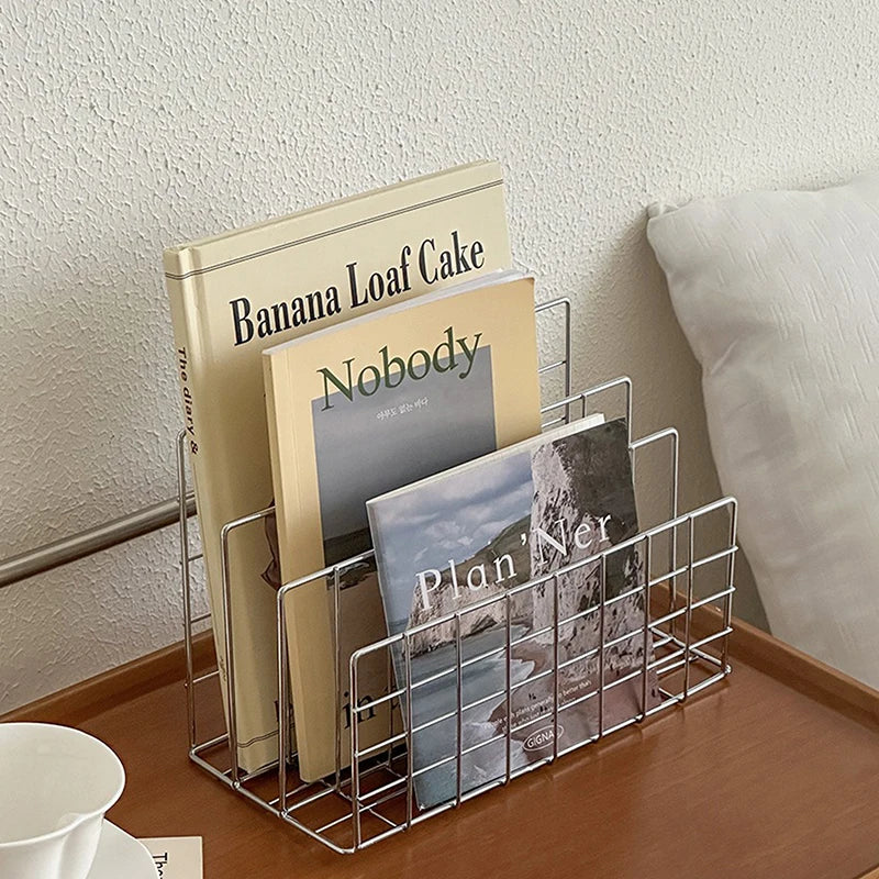 Minimalist Iron Desk Rack