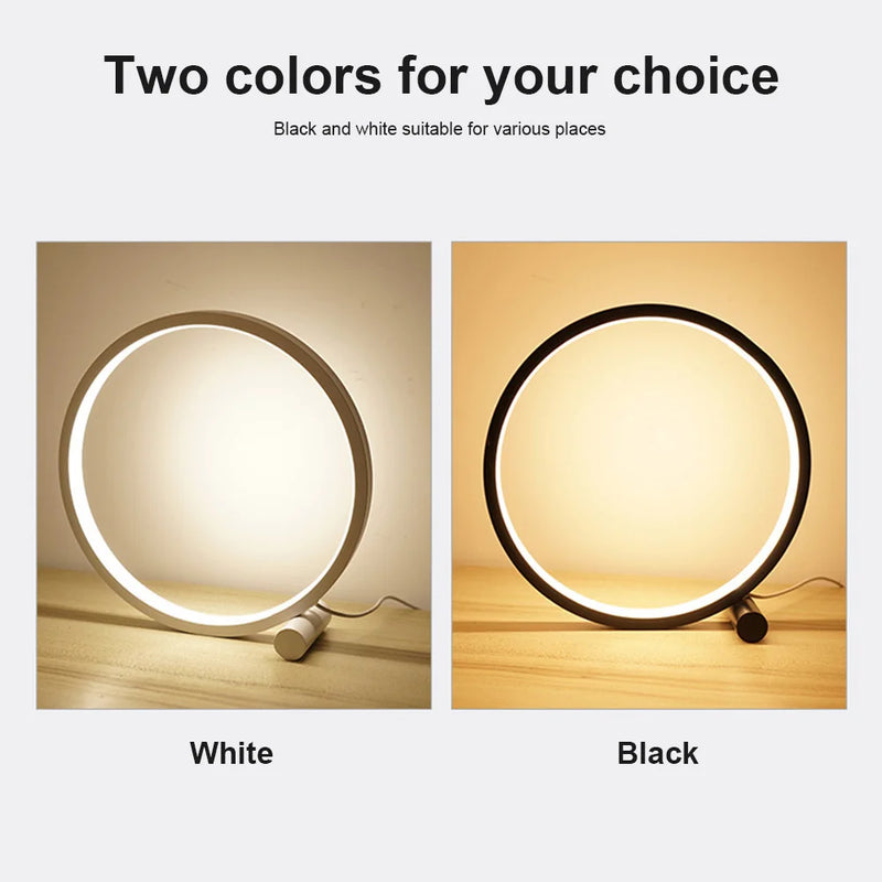 Round Ring Table Lamp