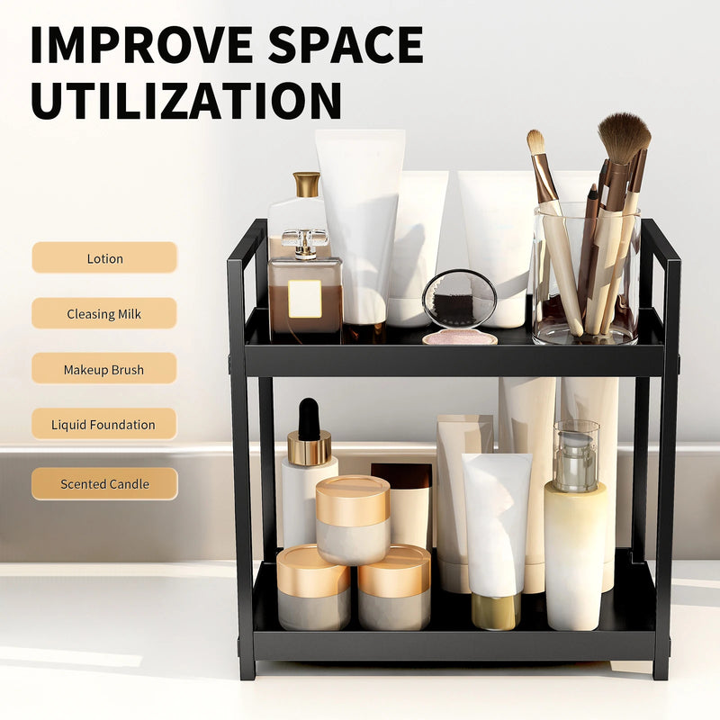 2-Tier Metal Desktop Organizer