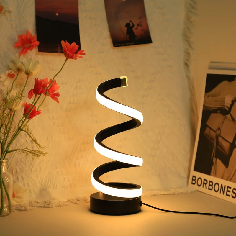 Spiral Desk Lamp