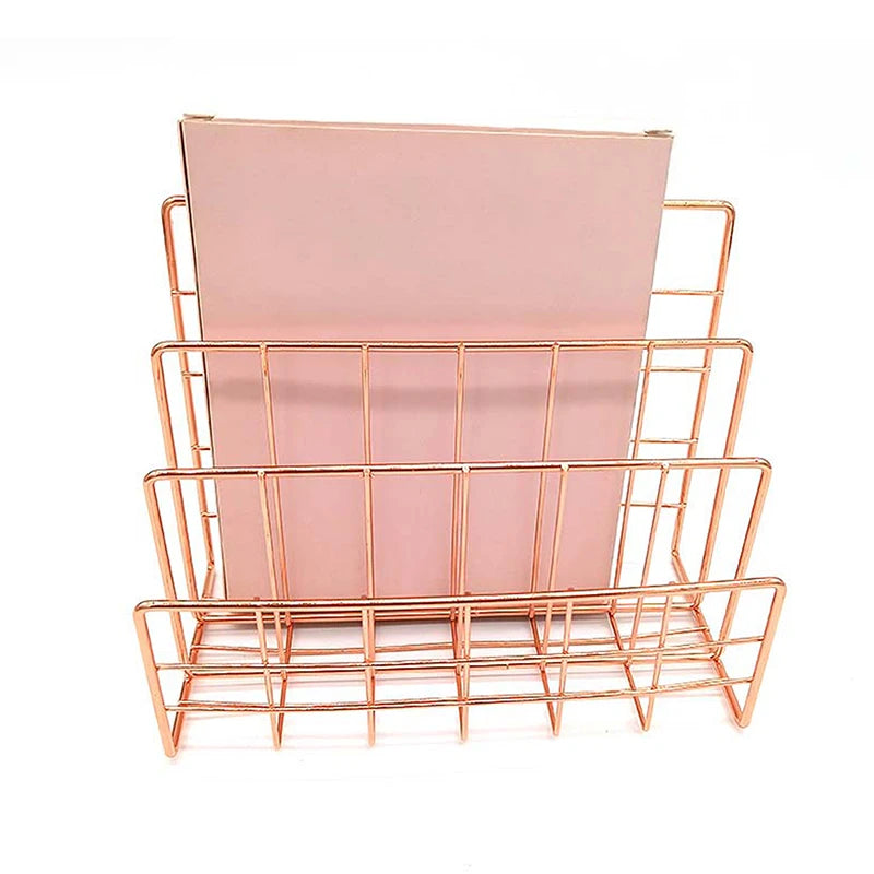 Minimalist Iron Desk Rack
