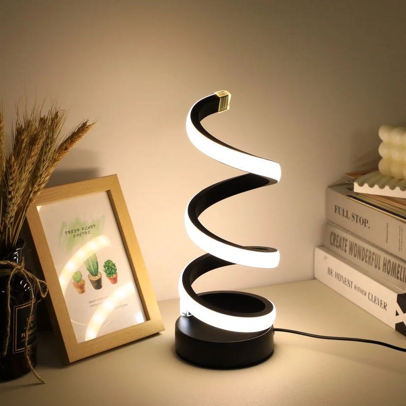 Spiral Desk Lamp