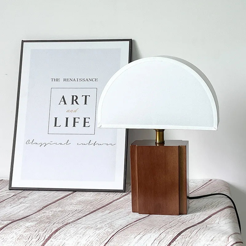 Nordic Wood Table Lamp