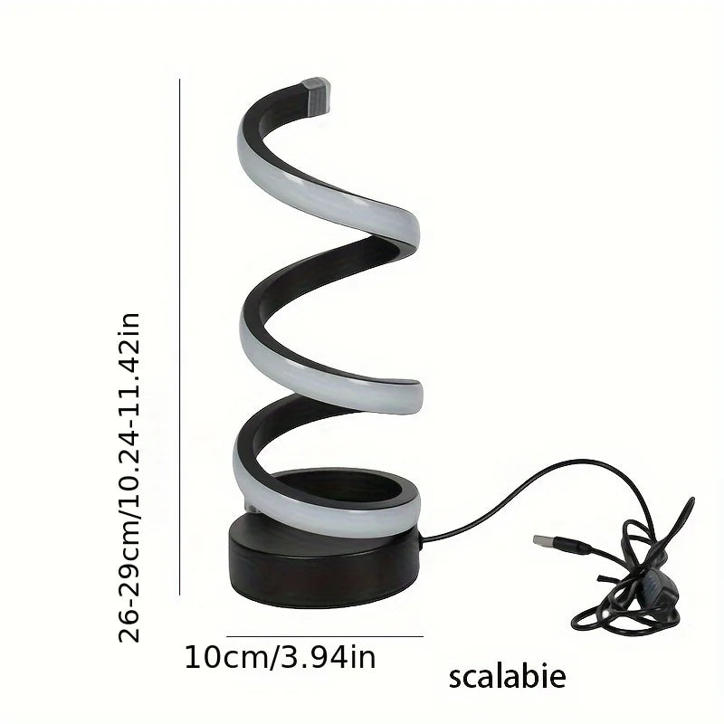 Spiral Desk Lamp