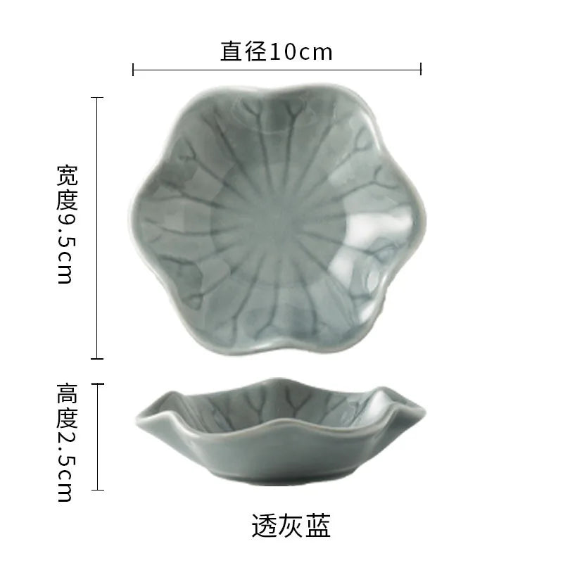 Lotus Ceramic Jewelry Tray