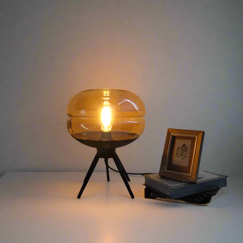 Glass Table Lamp