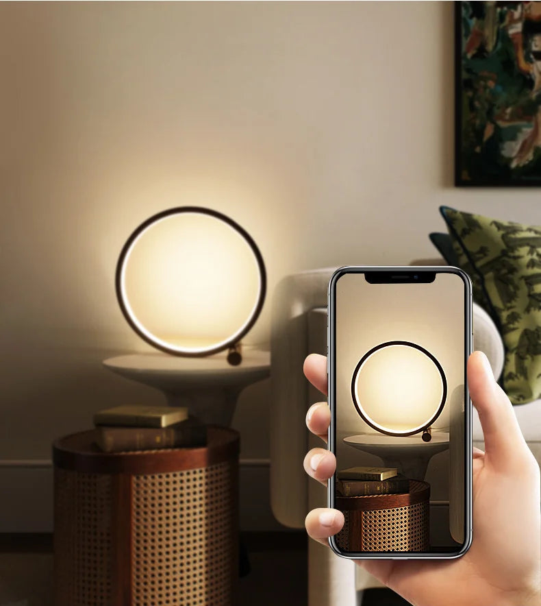 Round Ring Table Lamp