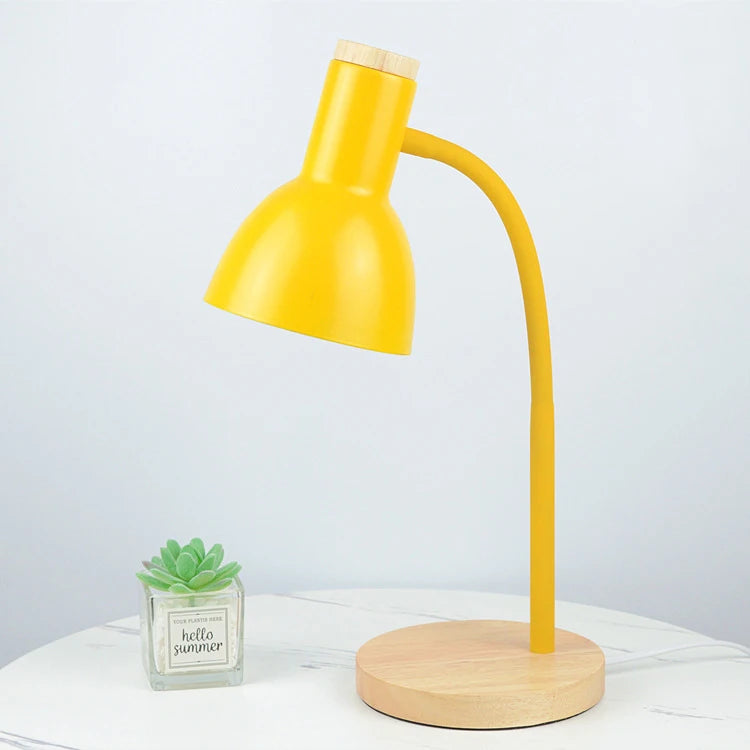 Wood & Iron Desk Lamp