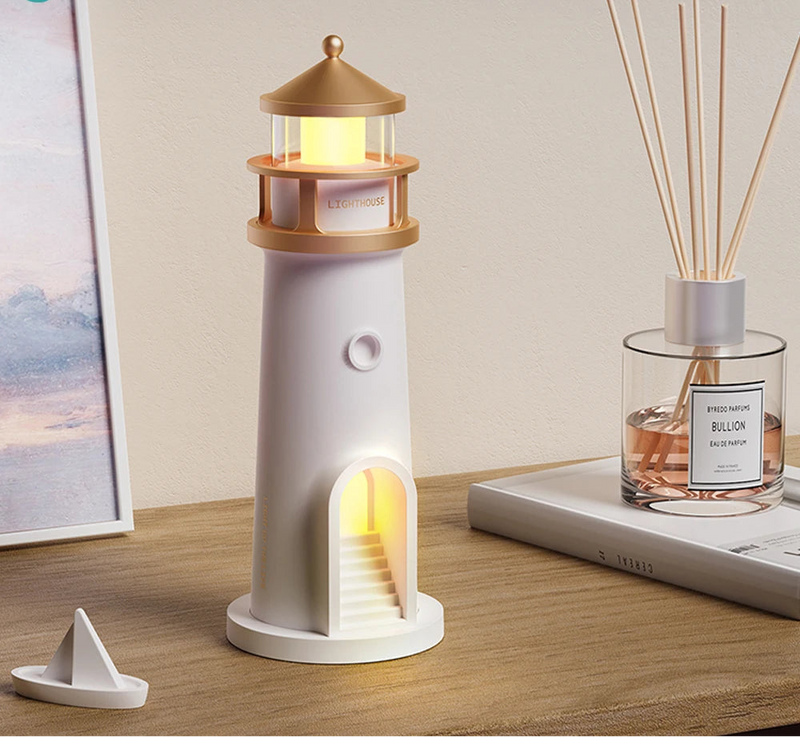 Bluetooth Moon Lighthouse Lamp