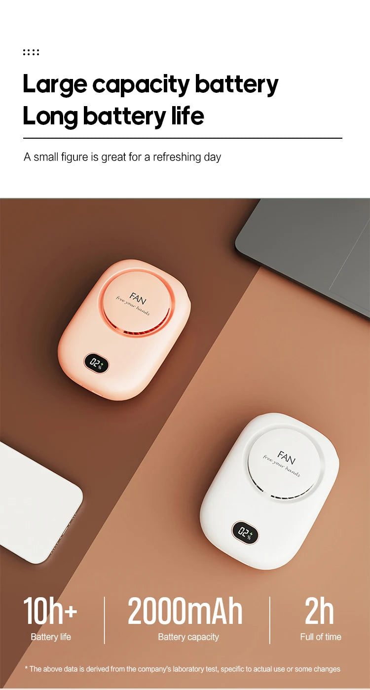 Mini Bladeless Neck Fan