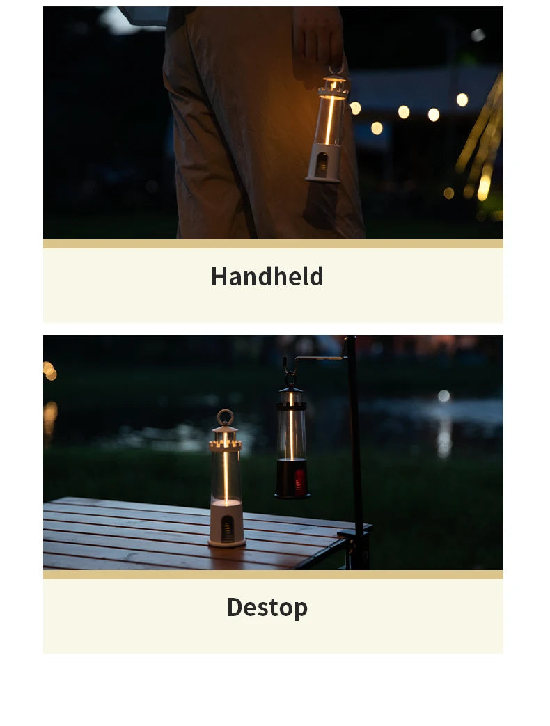 Bluetooth Moon Lighthouse Lamp